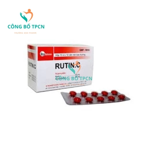 Rutin-C Armephaco - Thuốc phòng và điều trị bệnh thiếu acid ascorbic  